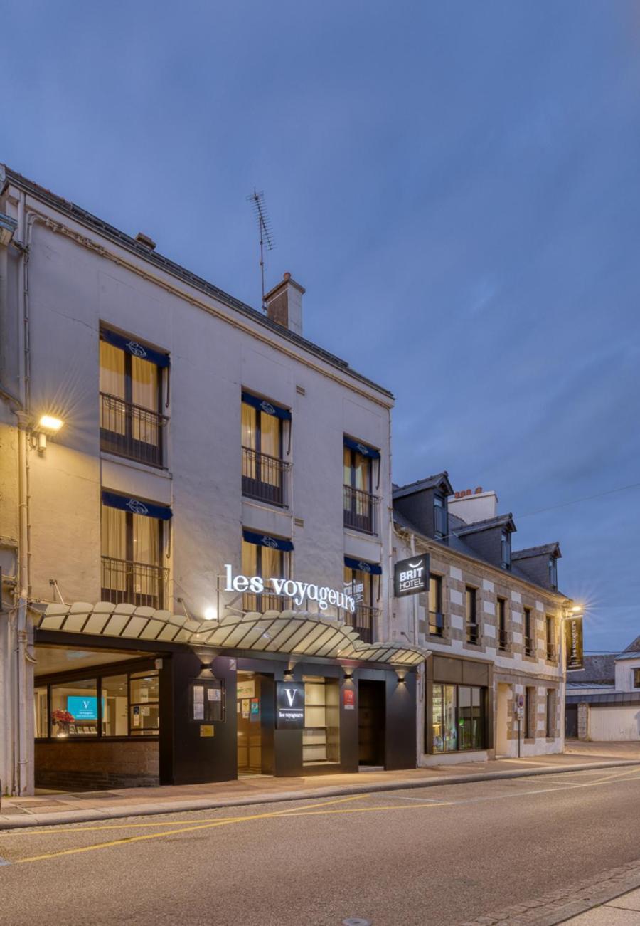 Brit Hotel Les Voyageurs Loudeac Exterior photo